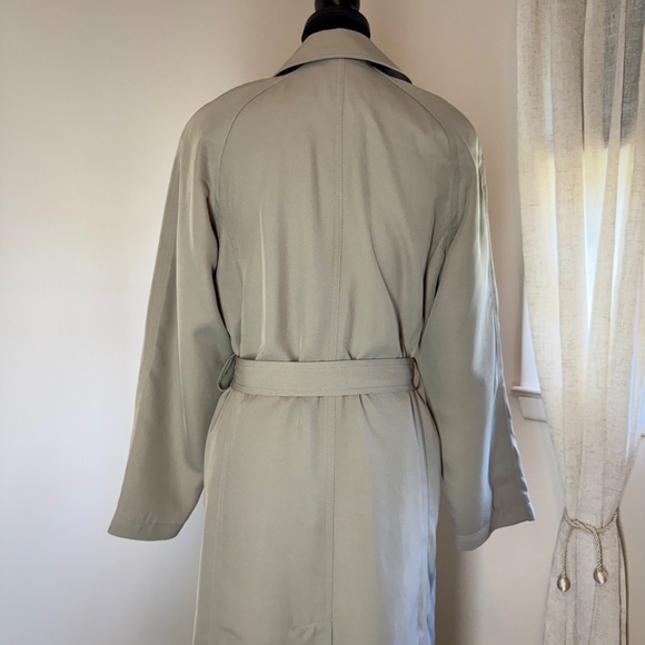 Julia Klein Vintage Trench Coat, Size 10 - Picture 6 of 14